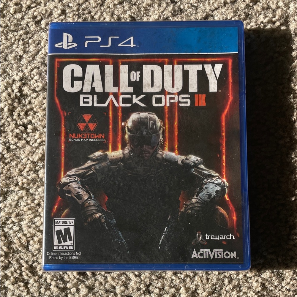 Call of Duty: Black Ops III for PS4 - Blue Case